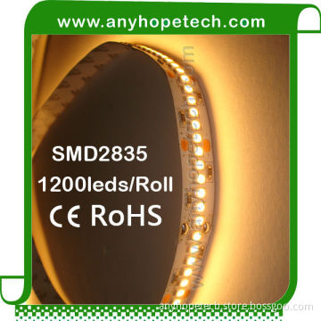 4620lm CE RoHS EMC LVD FCC ETL UL for kitchen cabinets led ribbon tape SMD2835 240leds